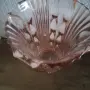 Стъклена ваза цветна, снимка 3