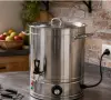 Електрически казан Rosberg с чучур и терморегулатор – 30L / 60L с 2 години гаранция, снимка 2