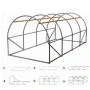 Градиснка оранжерия New Solution - отлична защита за вашите култури - 4 х 2,5 х 2м, снимка 2