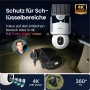 aosu 4K соларна WiFi камера + декоративна камера + мини WiFi камера, снимка 3