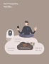 Nooie WiFi baby monitor 360° 1080P с нощно виждане, снимка 4