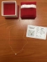 ново Златно Синджирче 1,5 гр. с диаманд  0,13 кар., снимка 1