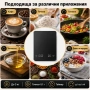 Професионална кухненска електронна везна кантар с таймер за кафе магазин 0.1 точен дигитален кантар, снимка 5