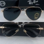 Ray Ban Ferrari 3 цвята мъжки слънчеви очила авиатор минерално стъклоло, снимка 6