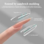 SANDWICH Dual Form , двойни форми тип сандвич - Стилето остри, снимка 2