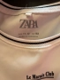Бяла лятна рокличка от ZARA, снимка 2