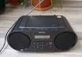 Sony Bluetooth CD/RadioFM  Boombox ZS-RS60BT,CD плейър, снимка 1