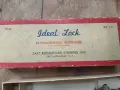 Стара колекционерска стъклена американска спринцовка 20 куб., снимка 2