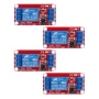 Комплект 4 броя релеен модул 1 канал 5V/12V с оптрон NC/NO High/Low Trigger 10A – за Arduino 10447, снимка 10