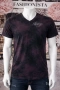 Мъжка тениска AFFLICTION Standard Series (стандартна серия) Wine Distressed Dark Lava Wash S Small, снимка 5