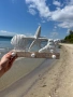 Закачалка за стена от дърво с морски декор , снимка 6