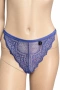 Дамски бикини Hunkemöller XL – синя дантела, снимка 1