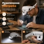 Увеличителна лупа за глава с LED осветление очила за четене шиене на гоблени бродерия очила лампа, снимка 3