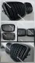 Двойни Бъбреци BMW M Performance Черен Гланц E46 E60 E70 E39 E90 F30 F10 F25 F15, снимка 1