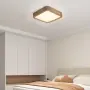 LED панел/плафон за таван с дървена рамка и CCT (смяна на температурата на светлината) 30 см, 24W, снимка 4