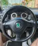 Трилъчов кожен волан за Skoda Octavia mk1, Fabia mk1 ергономичен #волан за шкода , снимка 1