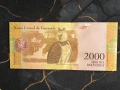 Банкнота - Венецуела - 2000 боливара UNC | 2016г., снимка 2