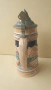Винтидж немска халба за бира с калаен капак (Beer Stein), снимка 3