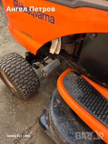 тракторна косачка husqvarna lt 151, снимка 9 - Градинска техника - 54486634