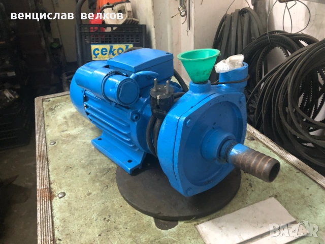 Продавам помпа  ВИДА5 с резервно колело, снимка 2 - Водни помпи - 54939151