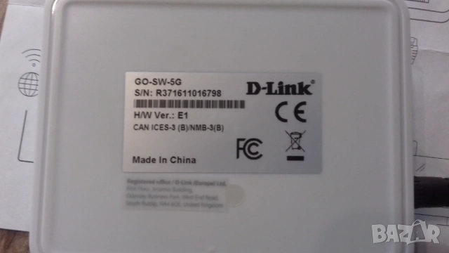 D-Link GO 5-портов гигабитов Easy десктоп суич GO-SW-5G, снимка 4 - Суичове - 54742410