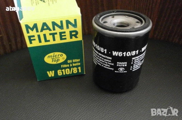 маслен филтър MANN W 610/81 , снимка 2 - Аксесоари и консумативи - 54396603