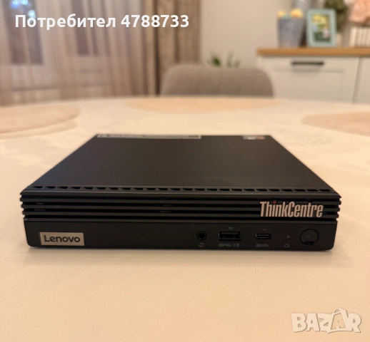 Lenovo ThinkCentre M75q Tiny Gen 2 Ryzen™ 7 PRO 5750GE 32GB DDR4 3200 500 SSD, снимка 4 - Работни компютри - 54437405