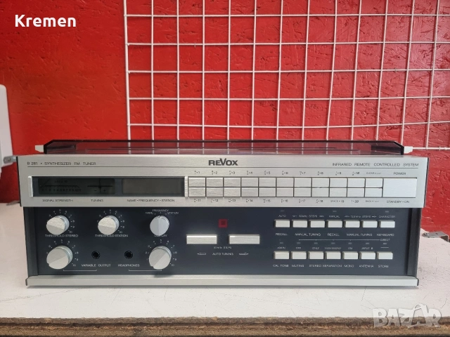 Тунер REVOX B261, снимка 7 - Ресийвъри, усилватели, смесителни пултове - 55133351
