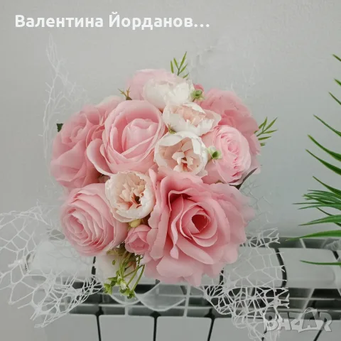 букети от сапунени рози и изкуствени цветя , снимка 3 - Изкуствени цветя - 55573883