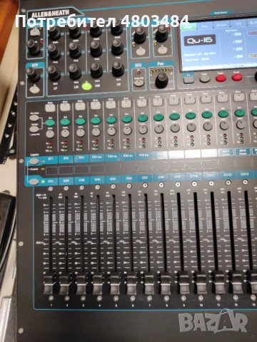 Allen & Heath Qu-16 цифров смесителен пулт с твърд кейс, снимка 11 - Ресийвъри, усилватели, смесителни пултове - 54263395