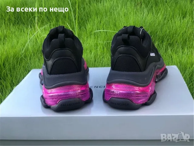 Balenciaga Triple S - Dark Grey/Navy/Grey Дамски Маратонки👟Дамски Спортни Обувки Код ch7, снимка 3 - Маратонки - 55412357