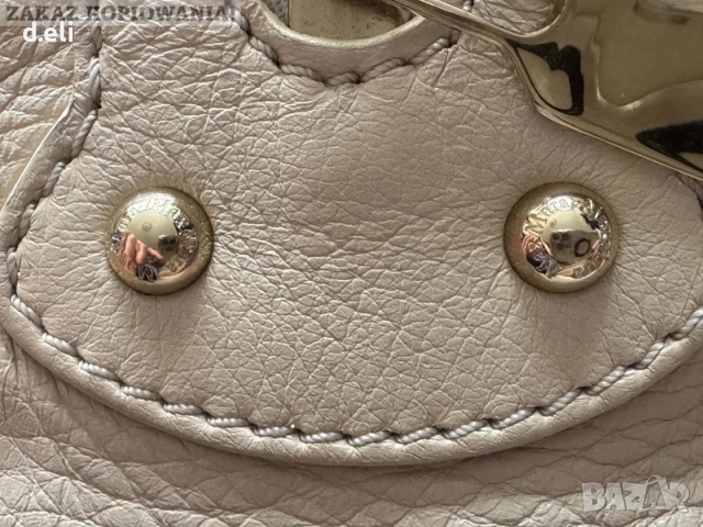 Max Mara Original 100% Кожа Страхотна чанта, снимка 6 - Чанти - 55236125