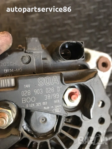 Горивен алтернатор за VW Bora / Audi 2.0 бензин (2001) 028903028D, снимка 3 - Части - 54670914