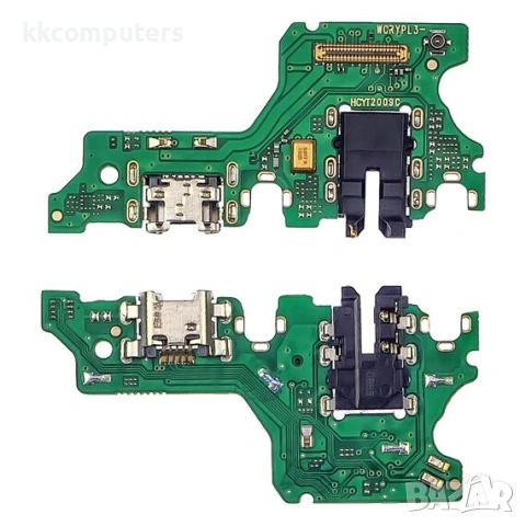 Конектор зареждане за HUAWEI P40 Lite E/ Y7p (2020) на платка с микрофон и компоненти