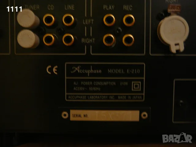 ACCUPHUSE E-210, снимка 7 - Ресийвъри, усилватели, смесителни пултове - 55560045