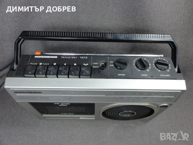 СТАР РЕТРО ТРАНЗИСТОР РАДИО КАСЕТОФОН NORDMENDE FANCORDER 1072, снимка 9 - Радиокасетофони, транзистори - 54453050