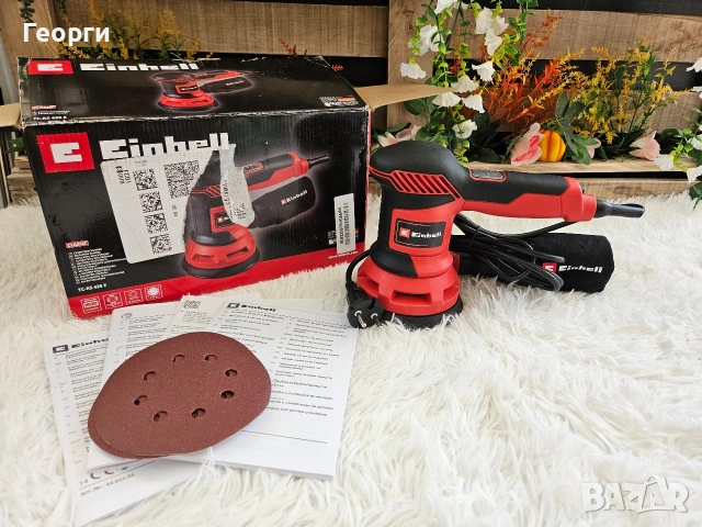 ЕКСЦЕНТЪРШЛАЙФ EINHELL TC-RS 425 E 125 мм, 425 W