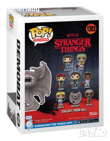 Funko Pop! Stranger Things Demo-Bat #1303 – колекционерска фигурка, снимка 2 - Фигурки - 54934636