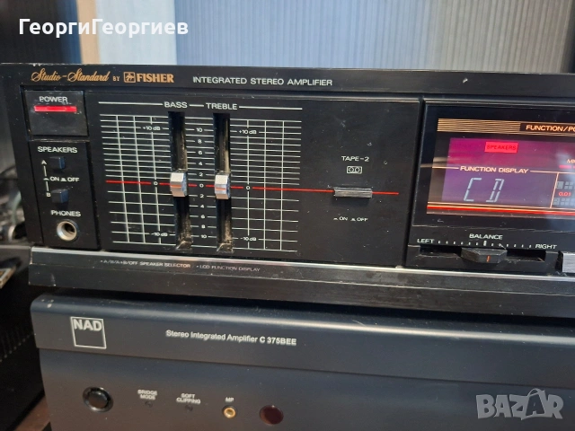 FISHER CA-873 AMPLIFIER 