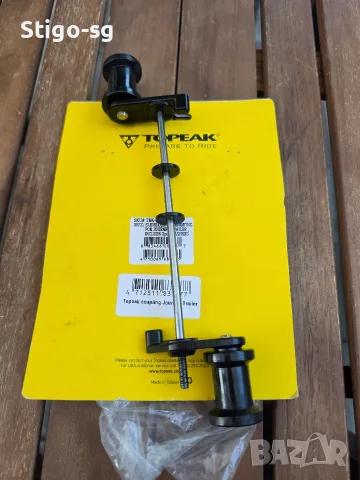 Оригинален Topeak SlideLock QR Mount за велосипедно ремарке Topeak Journey Trailer.