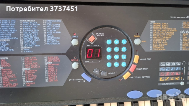 Синтезатор Yamaha PSR 180, снимка 7 - Синтезатори - 55227841