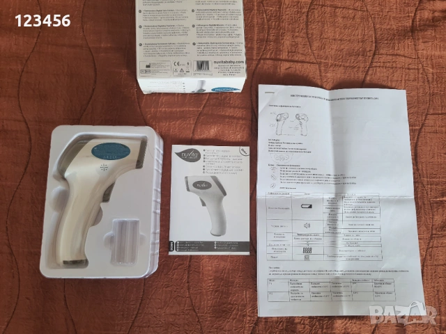 Безконтактен термометър 32R NUVITA 2091, снимка 6 - Други - 54806747