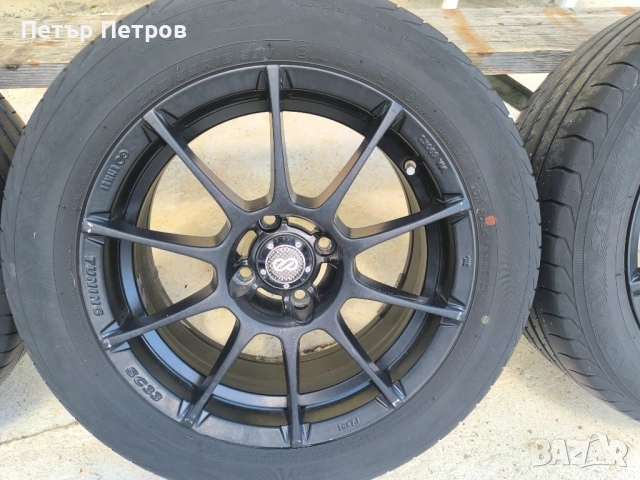 Джанти с гуми 4х108 205/55/16, снимка 6 - Гуми и джанти - 54595383