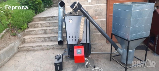 Котел на пелети и дърва Bosch 32kW