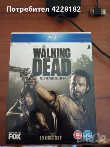 The Walking Dead complete 4 season Blu-ray