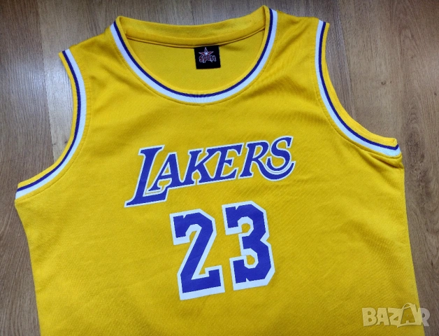 NBA / Los Angeles Lakers / #23 JAMES - детски баскетболен потник, снимка 4 - Детски тениски и потници - 54490032