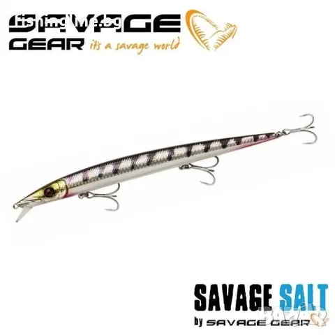 Savage Gear Barra Jerk 19cm 25g F – плуващ воблер за лаврак, лефер и паламуд, снимка 3 - Такъми - 55389057