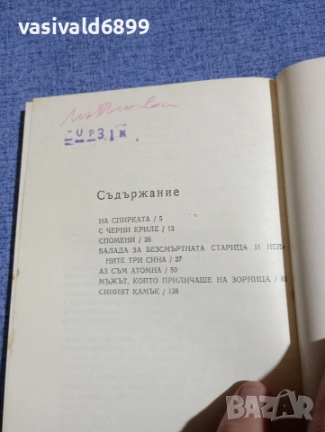 Павел Вежинов - Синият камък , снимка 5 - Българска литература - 54176895