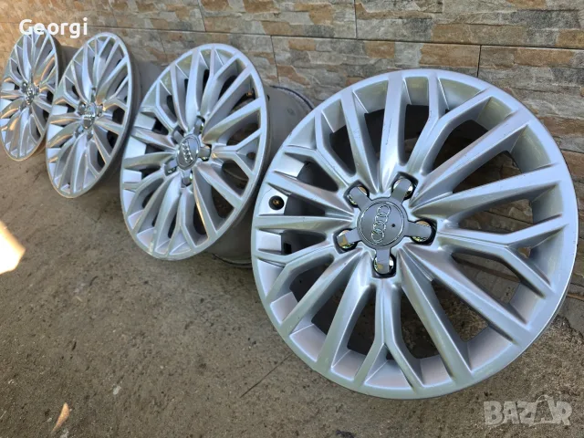 Продавам ОРИГИНАЛНИ джанти 16 ' цола 5x112 AUDI A4,a6 7J ET48 централен отвор 57,1 Внос от Герма, снимка 2 - Гуми и джанти - 55468460
