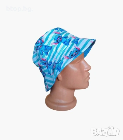 Лятна шапка Stitch , снимка 2 - Шапки, шалове и ръкавици - 55080360